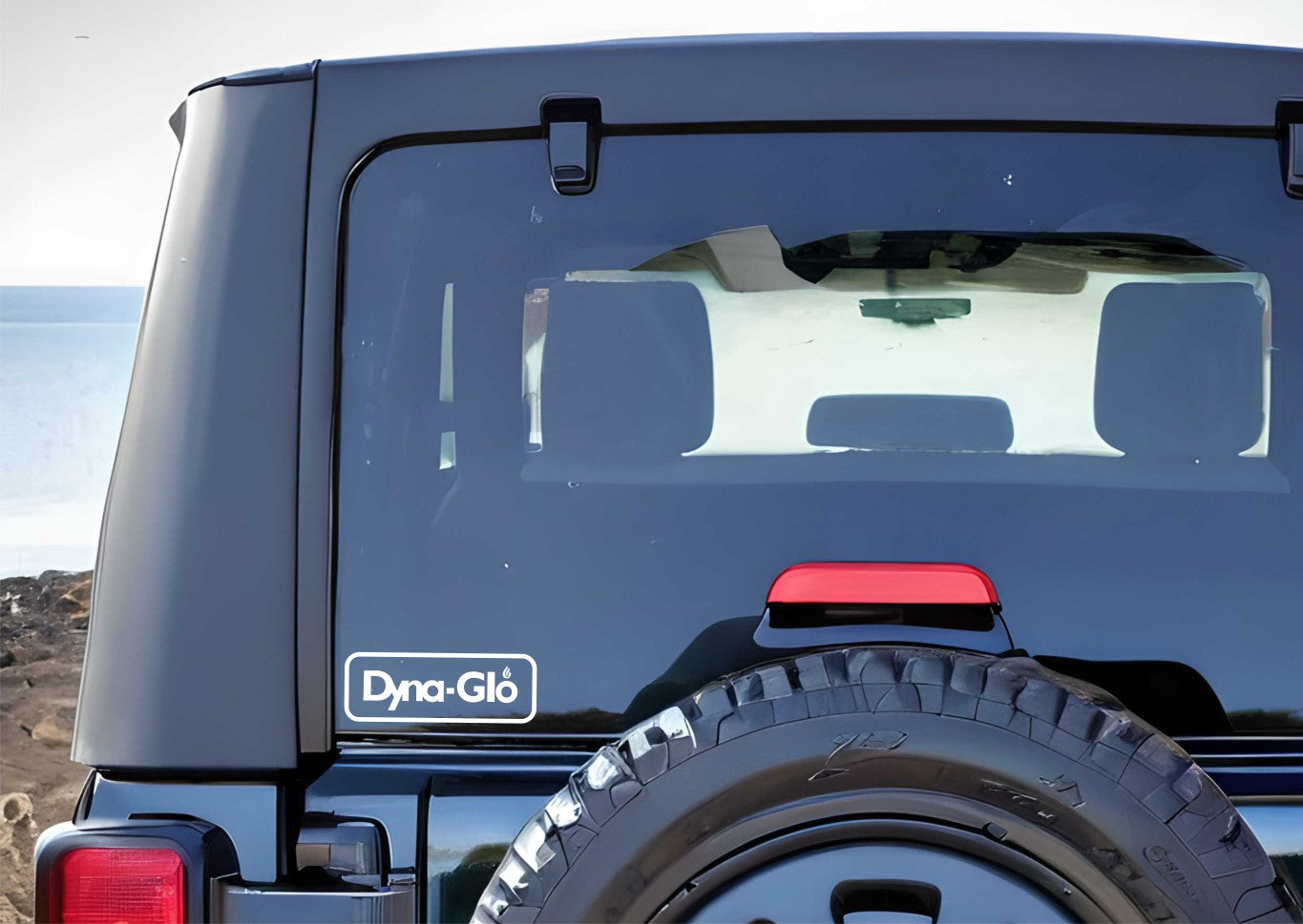 Dyna Glo decal, barbecue, smoker decals, car decal