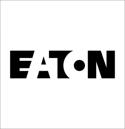 Eaton decal, sticker