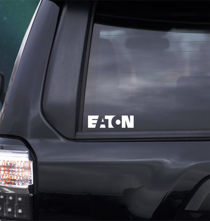Eaton decal, sticker