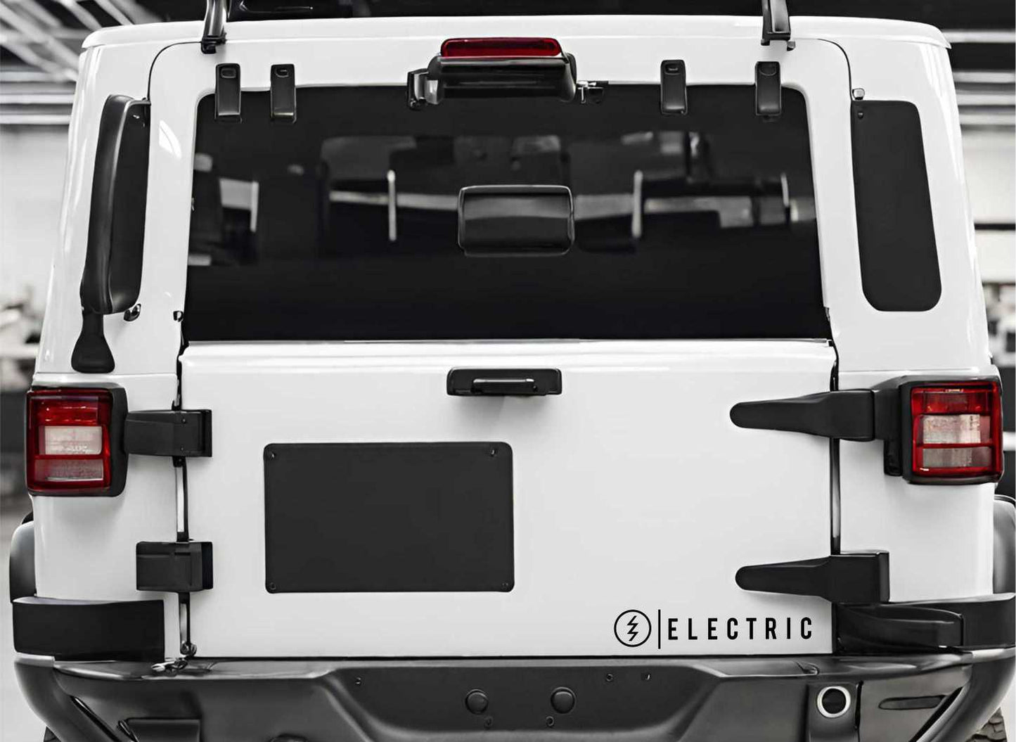 Electric California decal, sticker