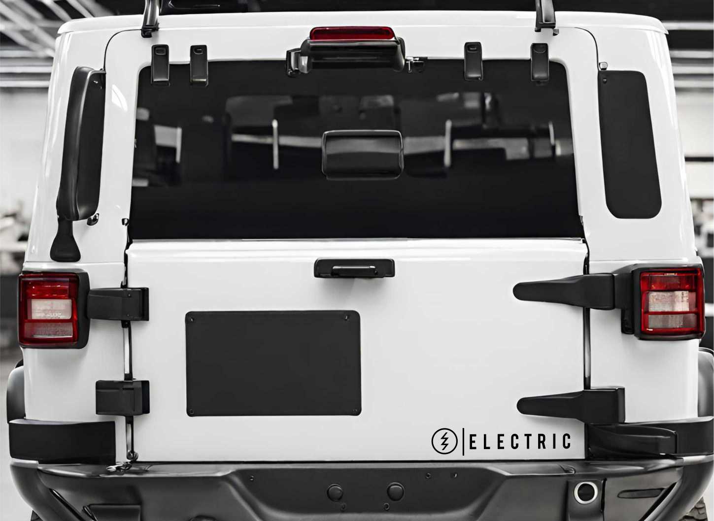 Electric California decal, sticker