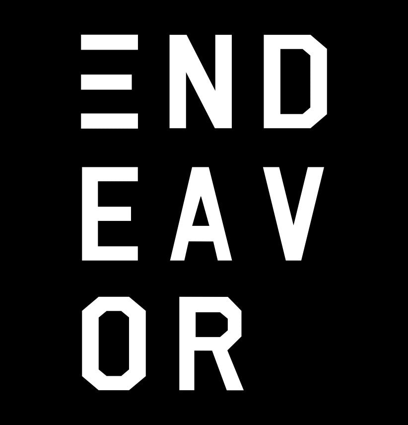 Endeavor Snowboards decal B, sticker 