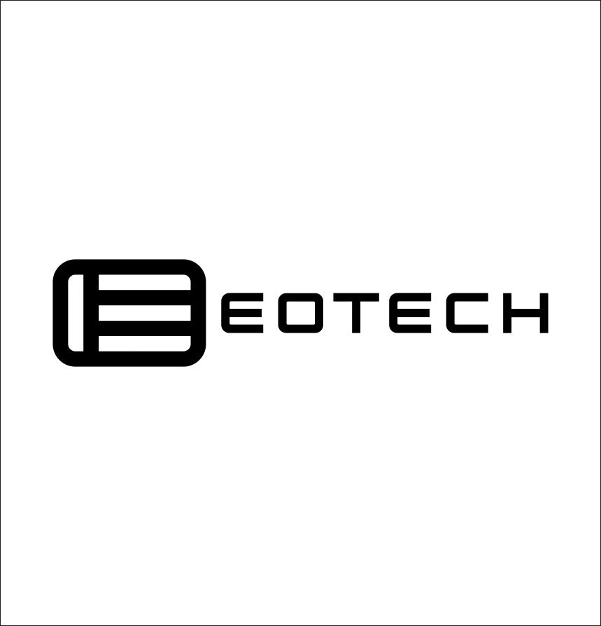 EOTECH decal, sticker, firearm decal sticker