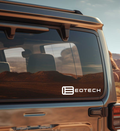 EOTECH decal, sticker, firearm decal sticker