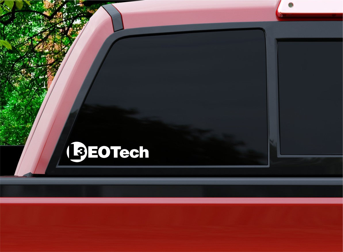 EOTECH decal, sticker, firearm decal sticker