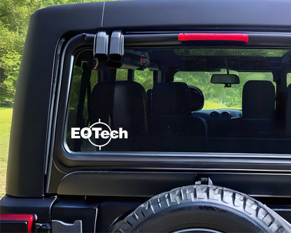 EOTECH decal, sticker, firearm decal sticker