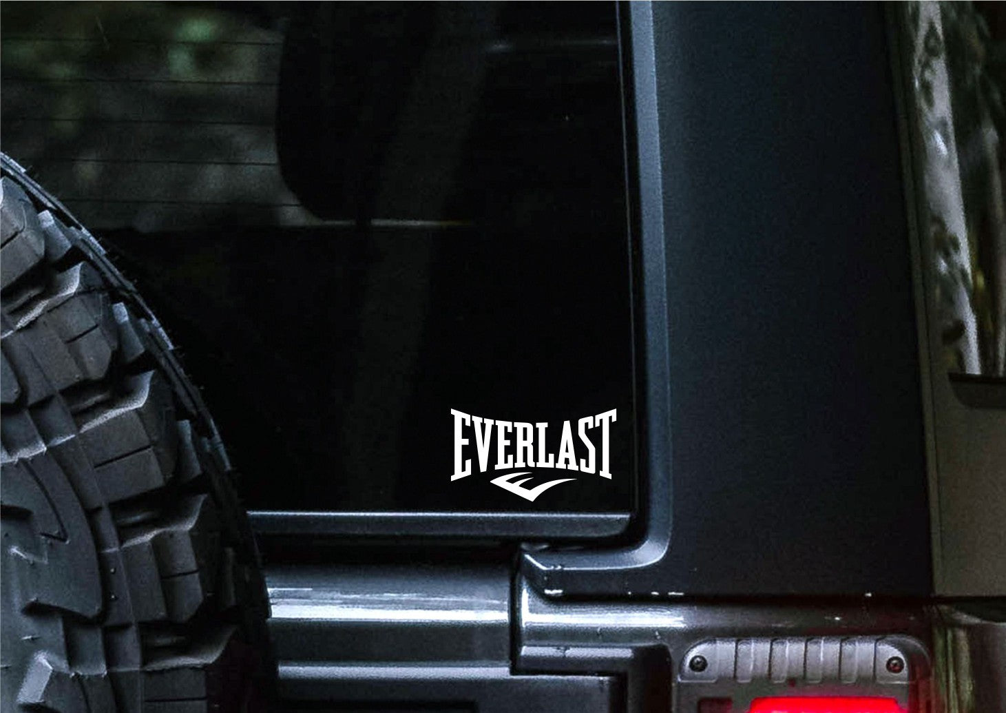 Everlast decal, sticker