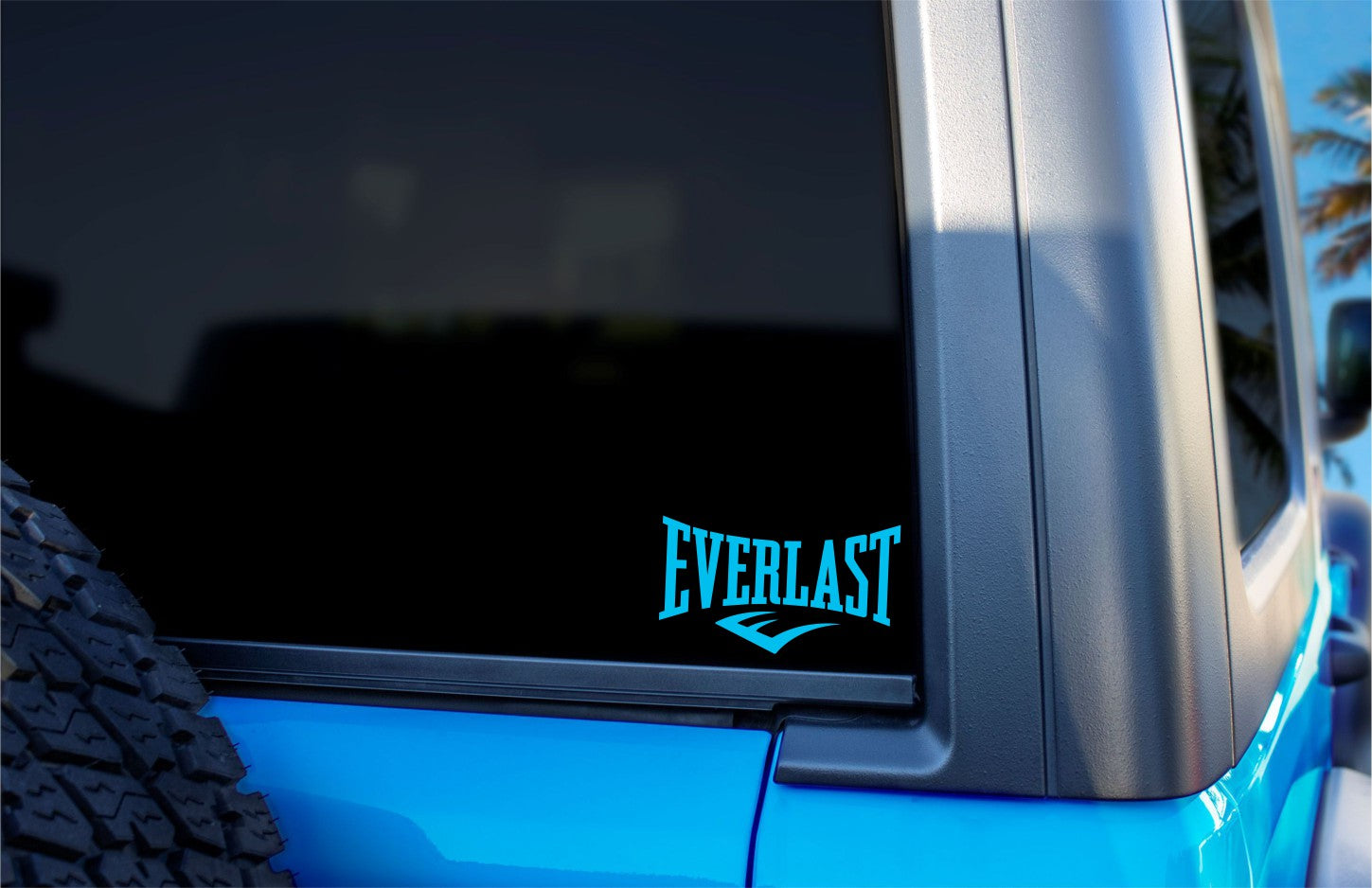 Everlast decal, sticker