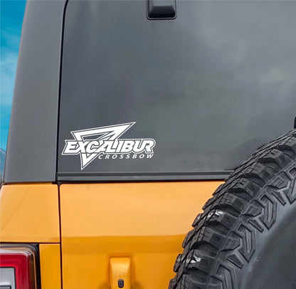 excalibur crossbow decal, sticker, fishing hunting decal car sticker