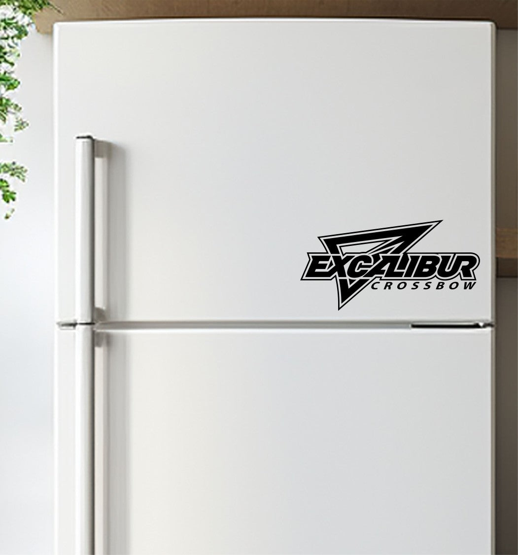excalibur crossbow decal, sticker, fishing hunting decal car sticker