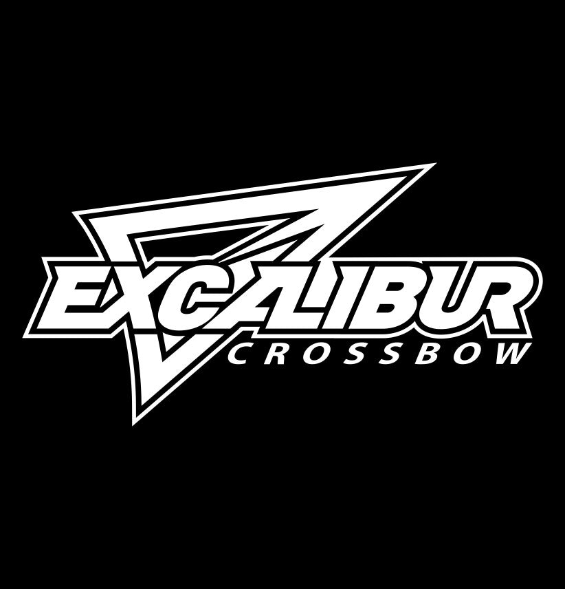 excalibur crossbow decal, sticker, fishing hunting decal car sticker