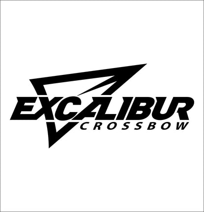 excalibur crossbow decal, sticker, fishing hunting decal car sticker b