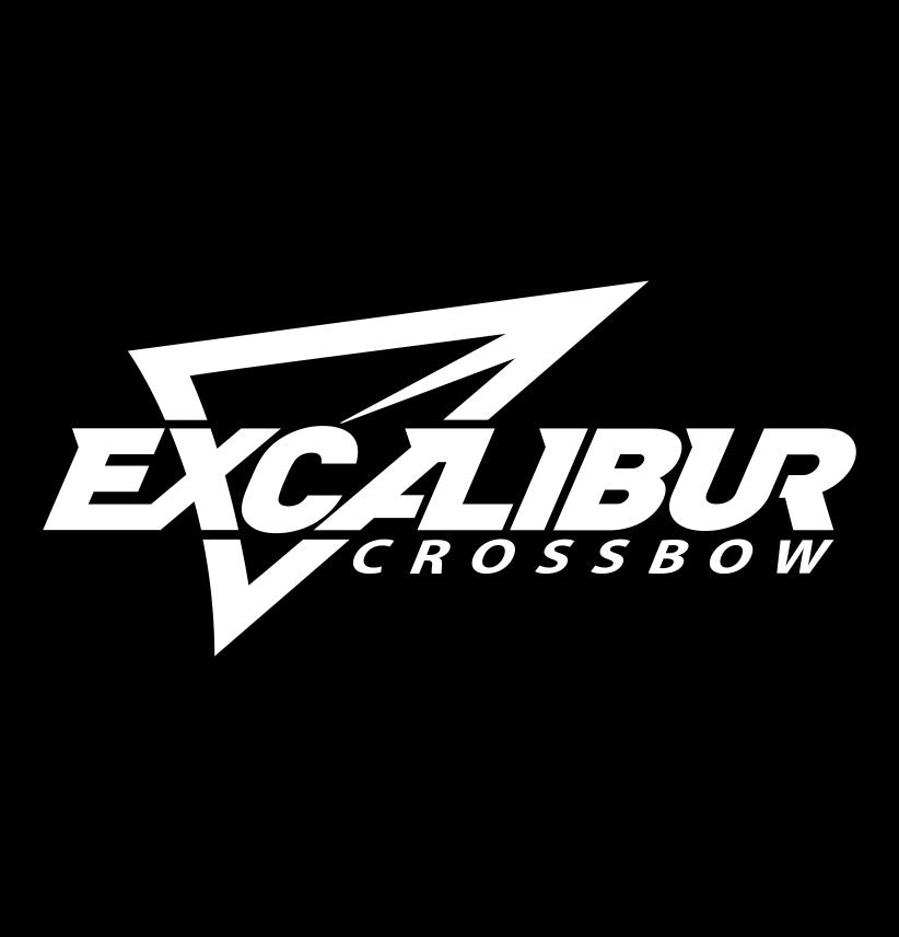 excalibur crossbow decal, sticker, fishing hunting decal car sticker b