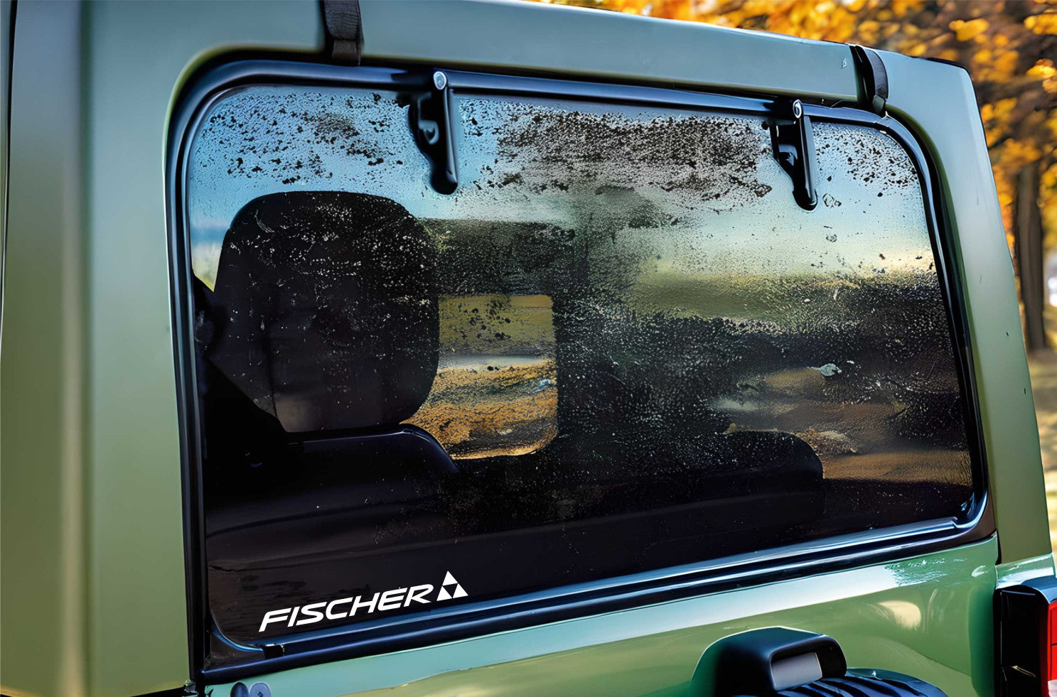 Fischer Sports decal, sticker B