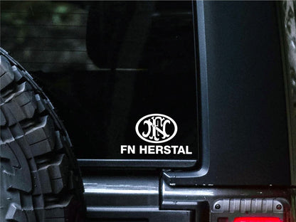 FN Herstal decal, sticker, firearm decal