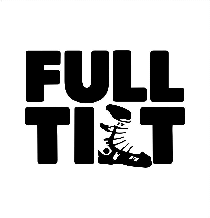 Full Tilt Boots decal, ski snowboard decal, car decal sticker