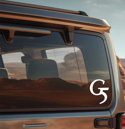 g5 outdoors decal, sticker, hunting fishing decal, car sticker