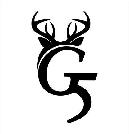 g5 outdoors decal, sticker, hunting fishing decal, car sticker b