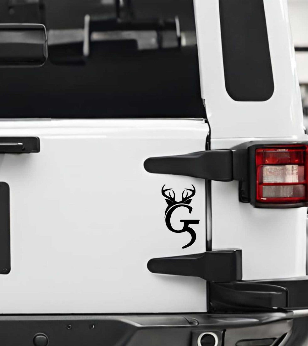g5 outdoors decal, sticker, hunting fishing decal, car sticker b
