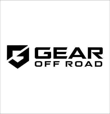 Gear off road decal