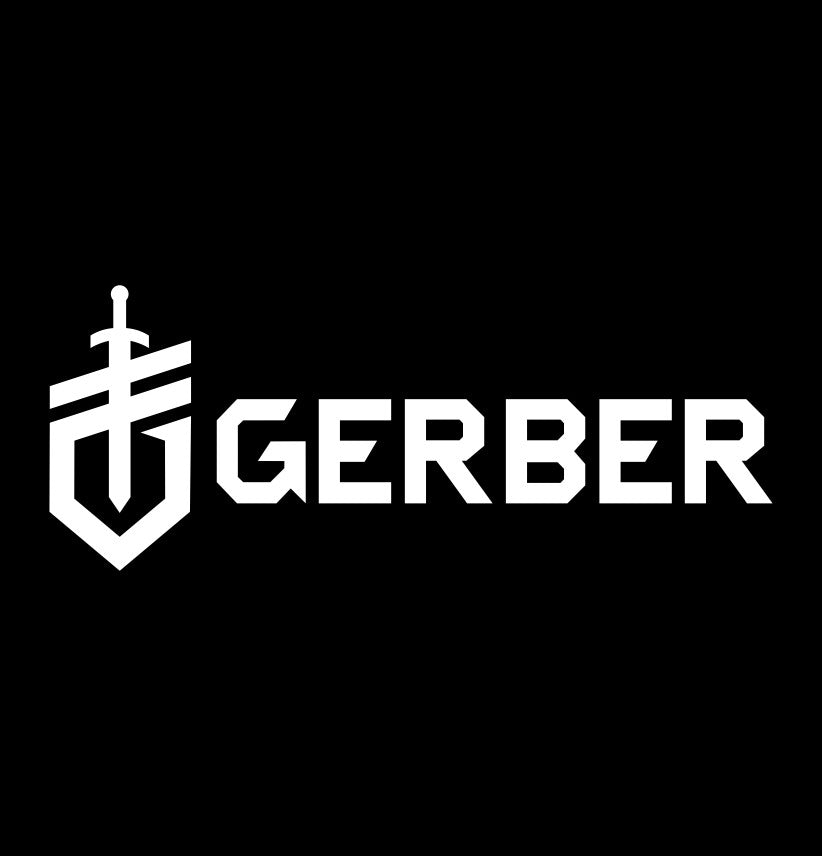 gerber gear decal, sticker, hunting fishing decal, car sticker