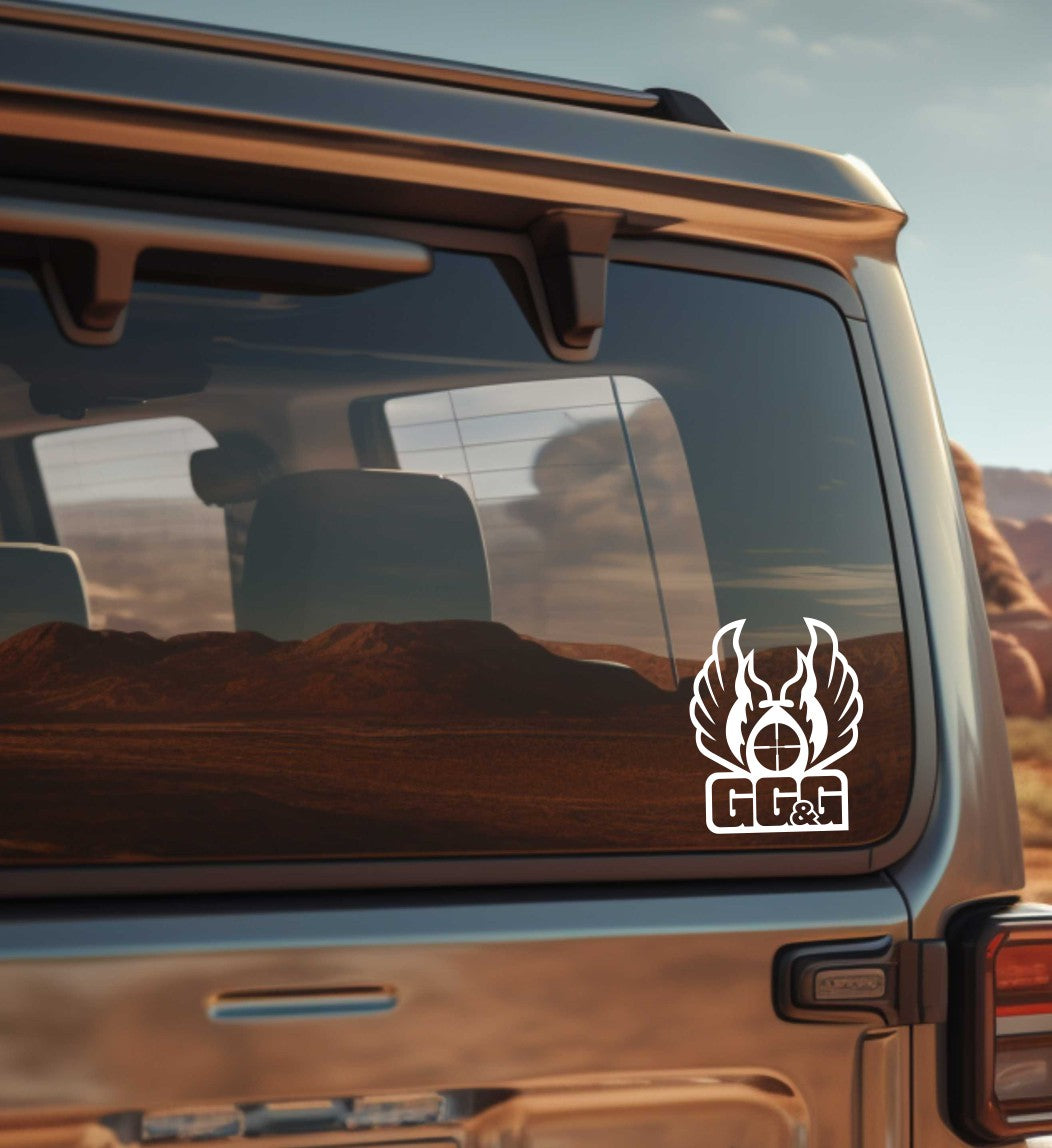 GG&G decal, sticker, firearm decal