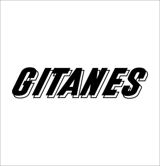 Gitanes decal