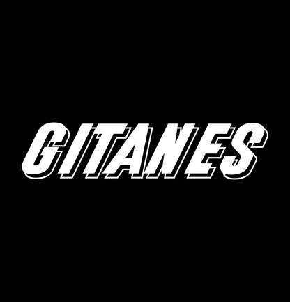 Gitanes decal