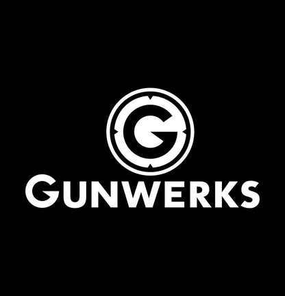 gunwerks decal, car decal, sticker