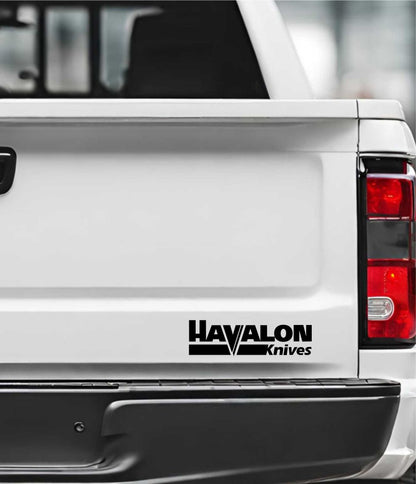 havalon knives decal, sticker, hunting fishing decal, car sticker