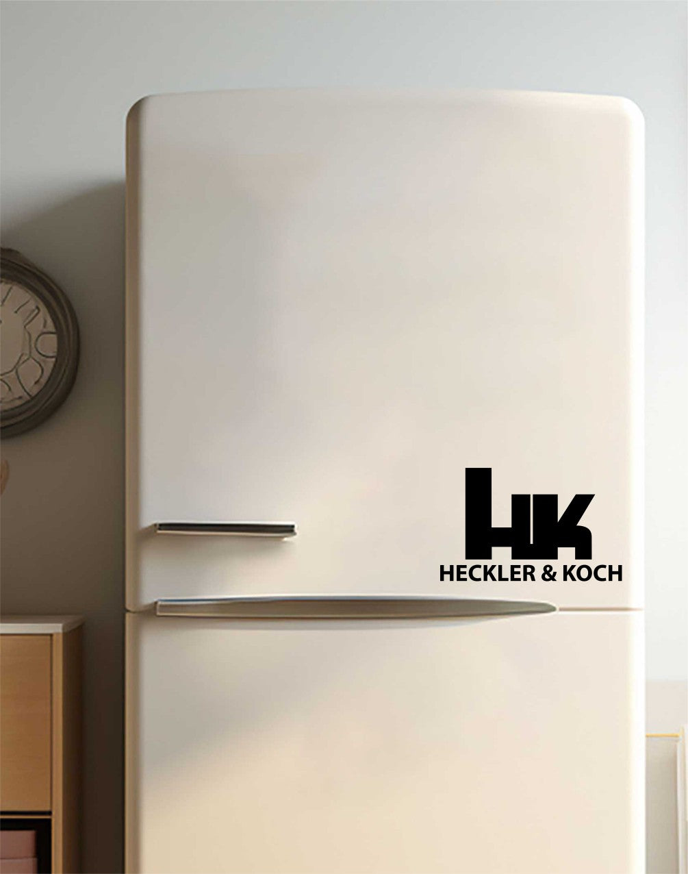 Heckler and Koch decal, sticker, firearm decal