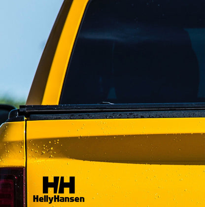 helly hansen decal, sticker, hunting fishing decal, car sticker