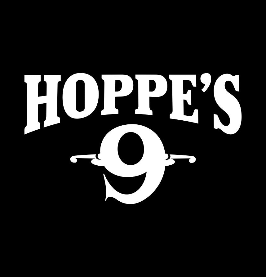 Hoppe's 9 decal, sticker, firearm decal