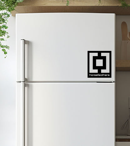 Horsefeathers decal, sticker, ski snowboard decal