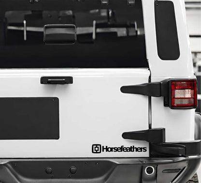 Horsefeathers decal, sticker, ski snowboard decal