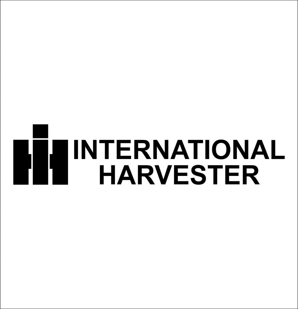 International Harvester decal B
