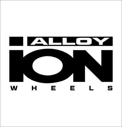 Ion Wheels decal, sticker