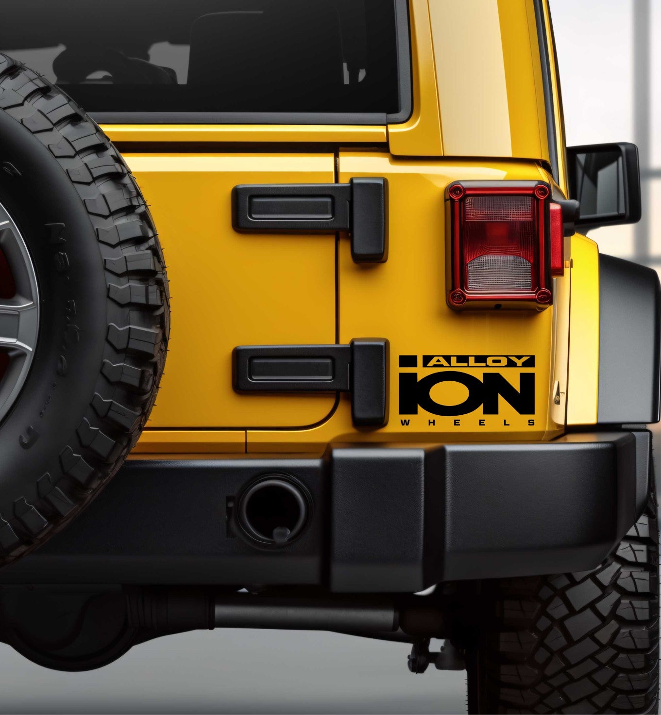 Ion Wheels decal, sticker