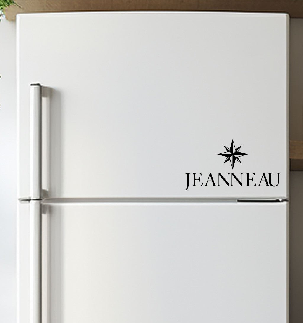 jeanneau boats decal, sticker, hunting fishing decal, car sticker b