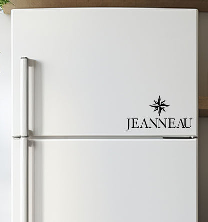 jeanneau boats decal, sticker, hunting fishing decal, car sticker b