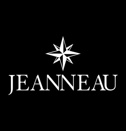 jeanneau boats decal, sticker, hunting fishing decal, car sticker b