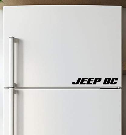 Jeep BC decal