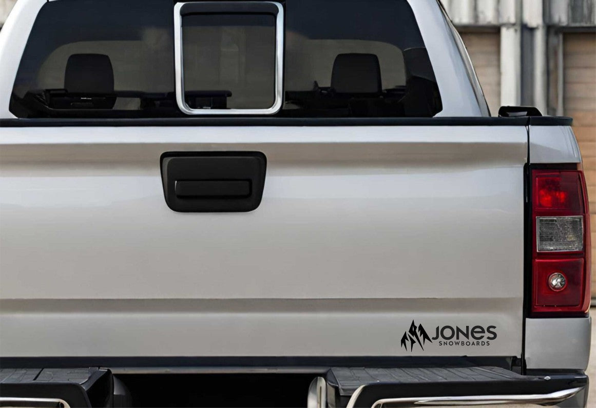 Jones Snowboards decal, ski snowboard decal, car decal sticker