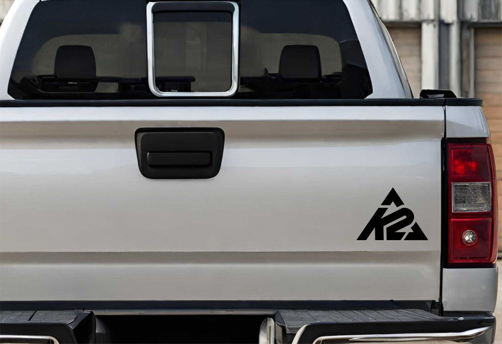 K2 decal, ski snowboard decal, car decal sticker