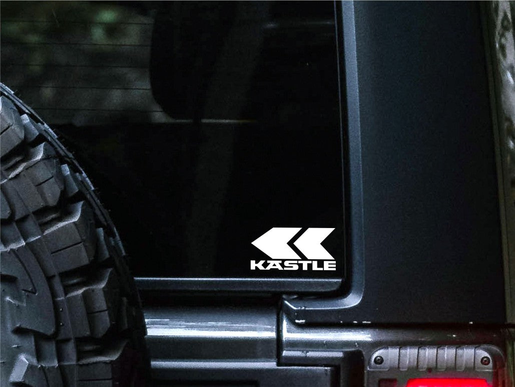 kastle skis decal, ski snowboard decal, car decal sticker