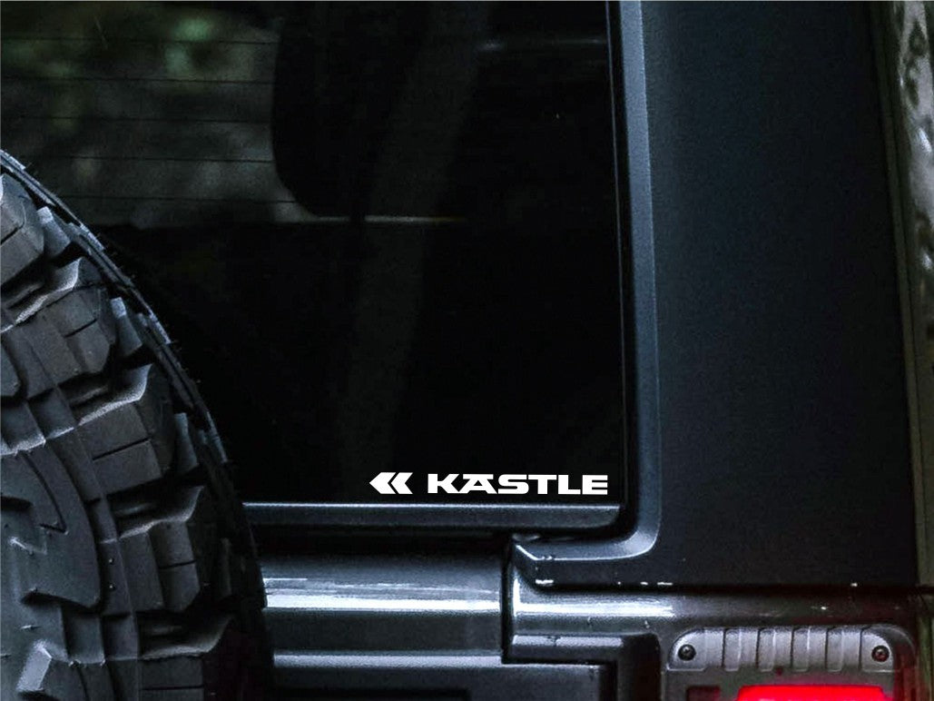 kastle decal, ski snowboard decal, car decal sticker