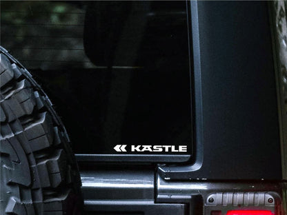 kastle decal, ski snowboard decal, car decal sticker