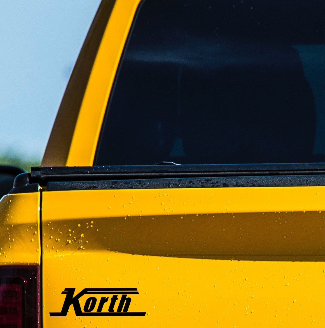 Korth decal, firearm decal, car decal sticker