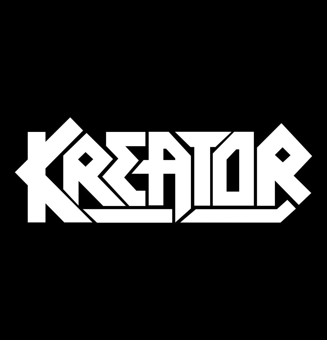 kreator band decal, sticker
