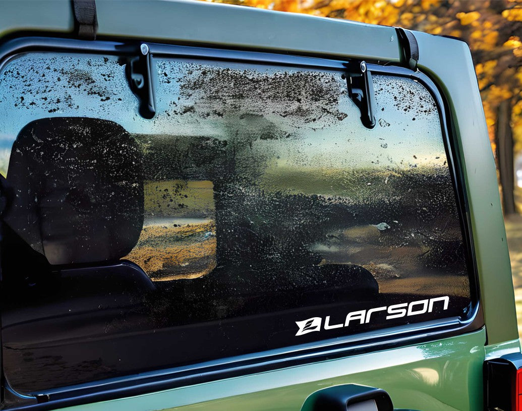 larson boats decal, sticker, hunting fishing decal, car sticker b